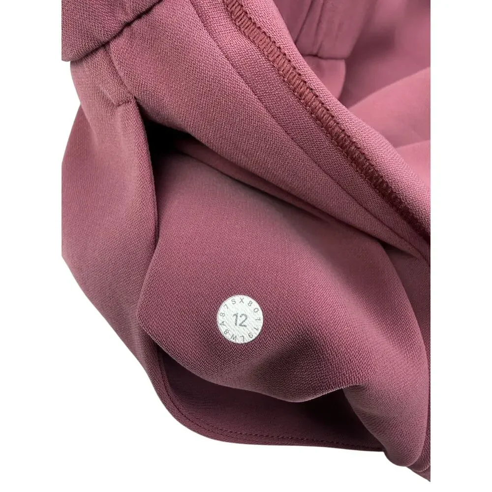 LULULEMON On The Fly Woven Skirt Size 12 Misty Merlot - Picture 8 of 8